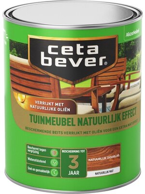 Cetabever Tuinmeubel Natuurlijk Effect Mat - Douglas - 0,75 liter
