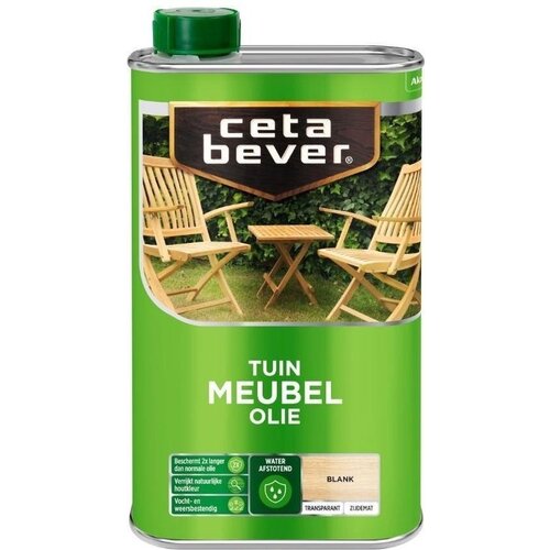 Cetabever Tuin Meubel Olie Transparant Zijdemat - Blank - 0,5 liter Cetabever Tuin Meubel Olie Transparant Zijdemat - Blank - 0,5 liter