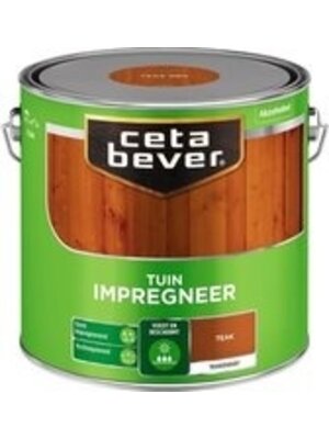 Cetabever Tuin Impregneer Transparant - Teak - 2,5 liter