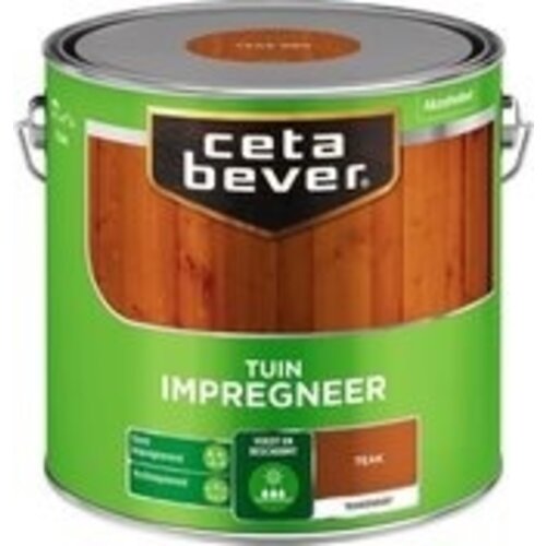 Cetabever Tuin Impregneer Transparant - Teak - 2,5 liter Cetabever Tuin Impregneer Transparant - Teak - 2,5 liter