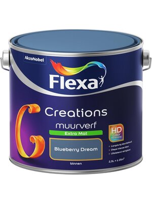 Flexa Creations Muurverf Extra Mat - Blueberry Dream