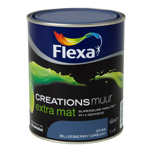 Flexa Creations Muurverf Extra Mat - Blueberry Dream