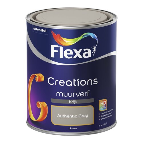 Flexa Creations Muurverf Krijt - Authentic Grey Flexa Creations Muurverf Krijt - Authentic Grey