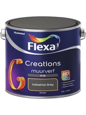 Flexa Creations Muurverf Krijt - Industrial Grey