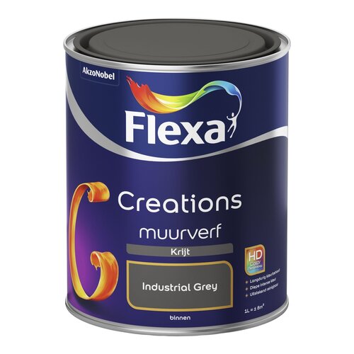 Flexa Creations Muurverf Krijt - Industrial Grey