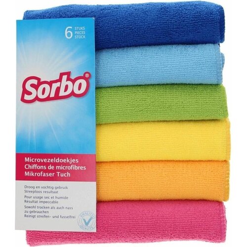 Sorbo Microvezeldoekjes - 6 stuks