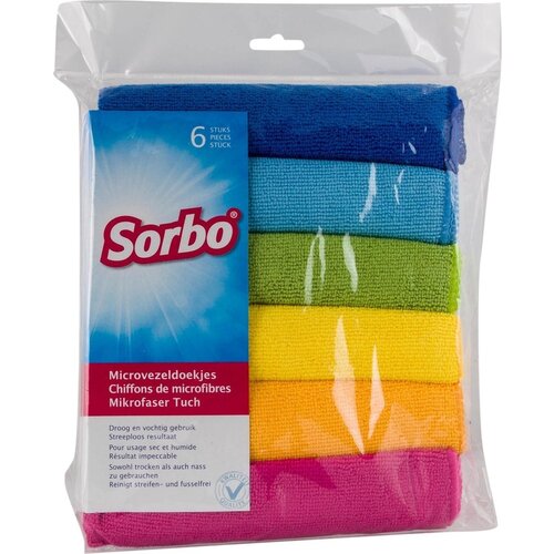 Sorbo Microvezeldoekjes - 6 stuks