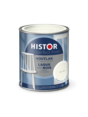 Histor Perfect Finish Houtlak Zijdeglans - RAL 9001