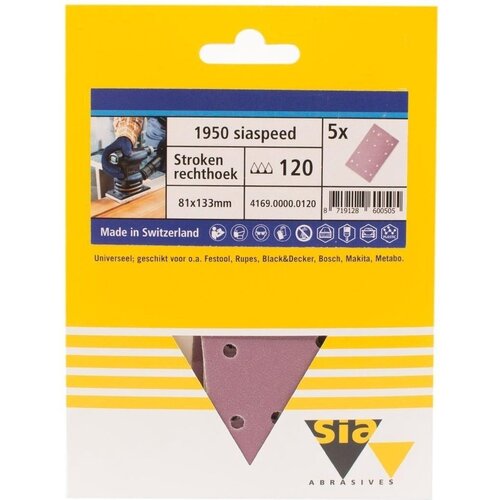 Sia Siaspeed Strook 81x133mm - 5 Stuks Sia Siaspeed Strook 81x133mm - 5 Stuks