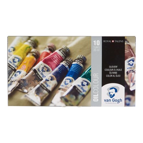 Van Gogh Olieverf Basisset - 10 kleuren - Tubes van 20 ml Van Gogh Olieverf Basisset - 10 kleuren - Tubes van 20 ml