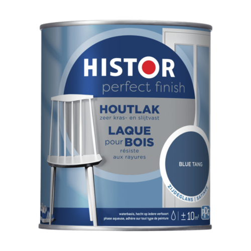 Histor Perfect Finish Houtlak Zijdeglans - Blue Tang Histor Perfect Finish Houtlak Zijdeglans - Blue Tang