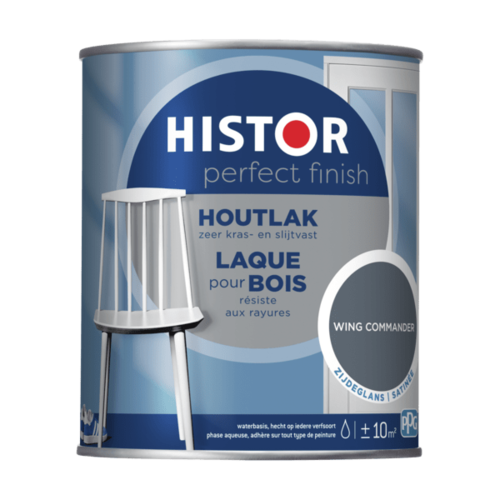 Histor Perfect Finish Houtlak Zijdeglans - Wing Commander Histor Perfect Finish Houtlak Zijdeglans - Wing Commander