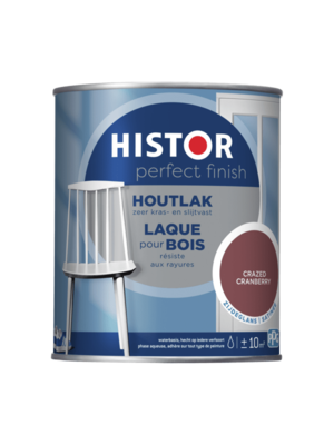 Histor Perfect Finish Houtlak Zijdeglans - Crazed Cranberry
