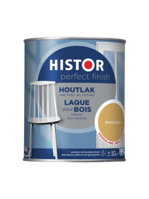 Histor Perfect Finish Houtlak Hoogglans - Brass Mesh