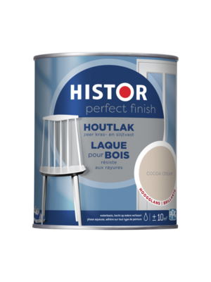 Histor Perfect Finish Houtlak Hoogglans - Cocoa Cream