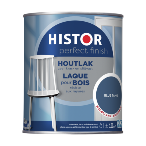 Histor Perfect Finish Houtlak Hoogglans - Blue Tang Histor Perfect Finish Houtlak Hoogglans - Blue Tang