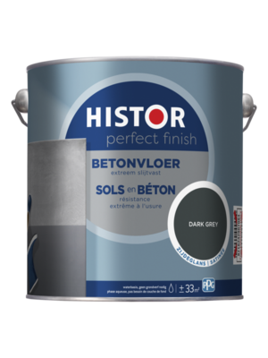 Histor Perfect Finish Betonvloer Zijdeglans - Dark Grey