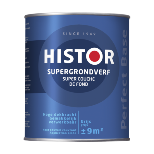 Histor Perfect Base Supergrondverf - Grijs Histor Perfect Base Supergrondverf - Grijs