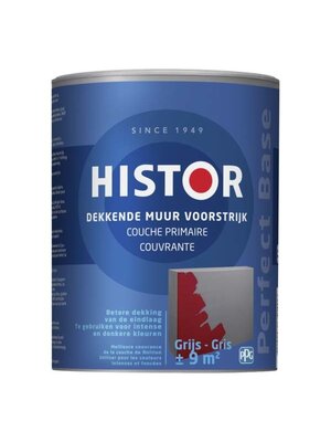 Histor Perfect Base Dekkende Muur Voorstrijk - Grijs