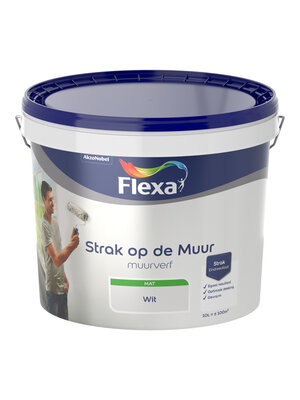 Flexa Strak op de Muur Mat - Wit