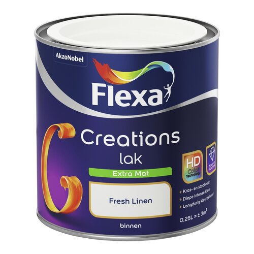 Flexa Creations Lak Extra Mat - Fresh Linen Flexa Creations Lak Extra Mat - Fresh Linen