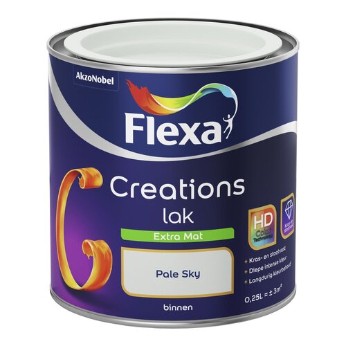 Flexa Creations Lak Extra Mat - Pale Sky Flexa Creations Lak Extra Mat - Pale Sky