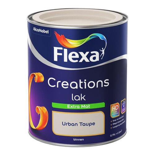 Flexa Creations Lak Extra Mat - Urban Taupe Flexa Creations Lak Extra Mat - Urban Taupe