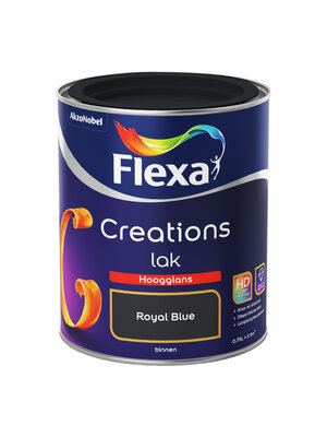 Flexa Creations Lak Hoogglans - Royal Blue