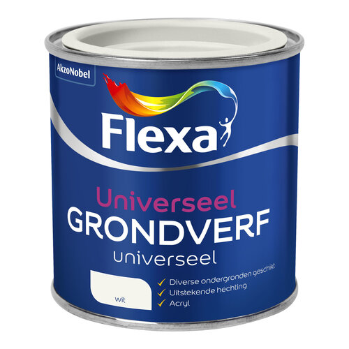 Flexa Grondverf Universeel - Wit Flexa Grondverf Universeel - Wit