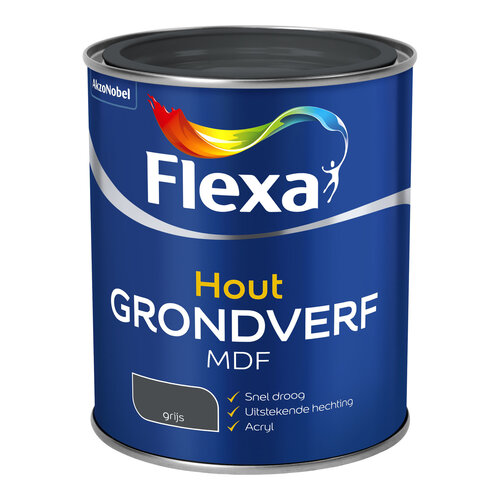 Flexa MDF Grondverf - Grijs Flexa MDF Grondverf - Grijs