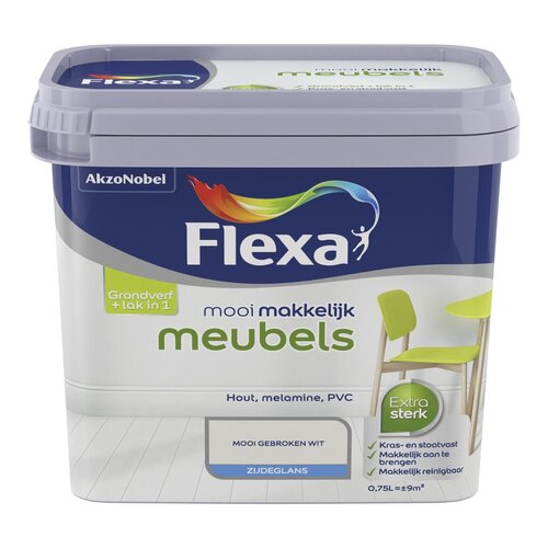 Flexa Mooi Makkelijk Meubels - Gebroken Wit / RAL 9010 Flexa Mooi Makkelijk Meubels - Gebroken Wit / RAL 9010