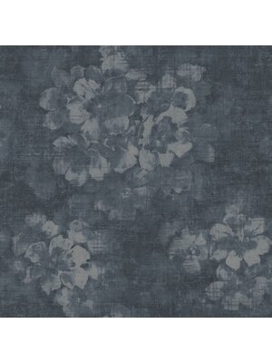 Noordwand Atmosphere Behang met vervaagde bloemen G78258