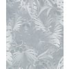 Noordwand Botanica Behang met grote bladeren in zilver 33301