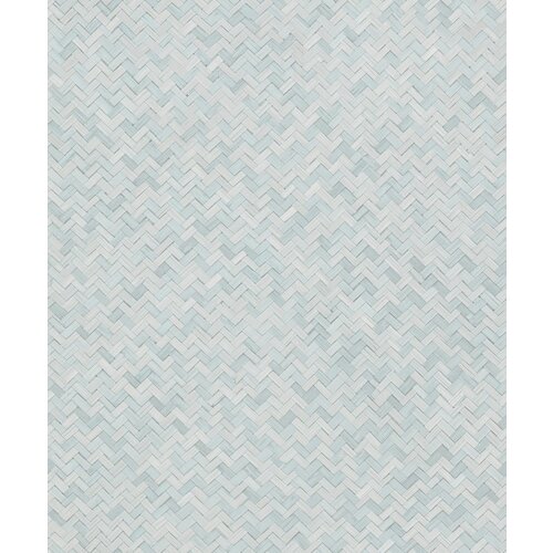 Noordwand Botanica Behang met rotan vlechtwerk 33312