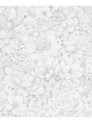 Noordwand Botanica Behang met ton-sur-ton grote bloemenprint 33952 Noordwand Botanica Behang met ton-sur-ton grote bloemenprint 33952