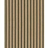 Noordwand Botanica Behang met houten lamellen 33960