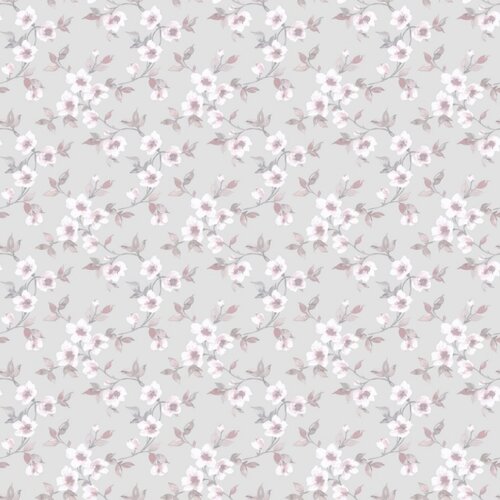 Noordwand Secret Garden Behang met bloemen G78485
