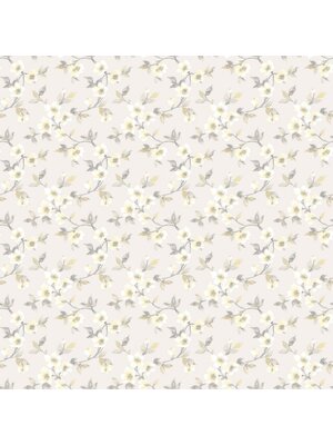 Noordwand Secret Garden Behang met bloemen G78486