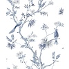 Noordwand Secret Garden Behang met vogels G78489