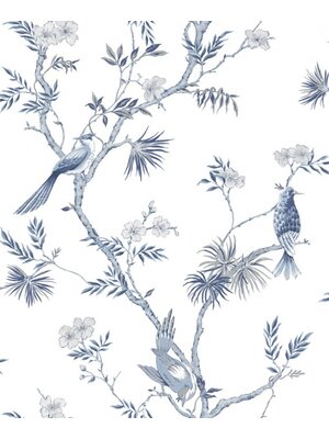 Noordwand Secret Garden Behang met vogels G78489