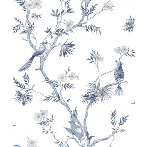 Noordwand Secret Garden Behang met vogels G78489