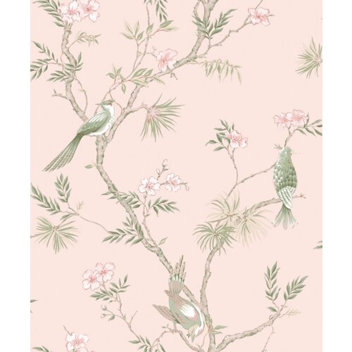 Noordwand Secret Garden Behang met vogels G78493