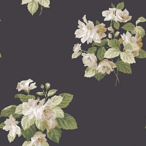 Noordwand Secret Garden Behang met bloemen G78495