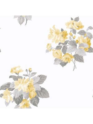 Noordwand Secret Garden Behang met bloemen G78502