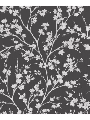Noordwand Secret Garden Behang met takken G78531