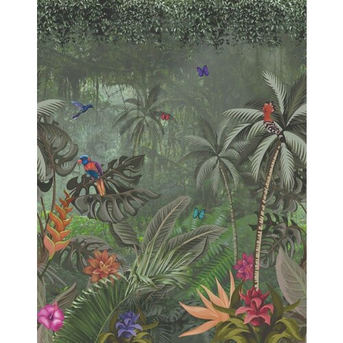Noordwand Smart Art Easy Fotobehang tropische jungle 47201 Noordwand Smart Art Easy Fotobehang tropische jungle 47201