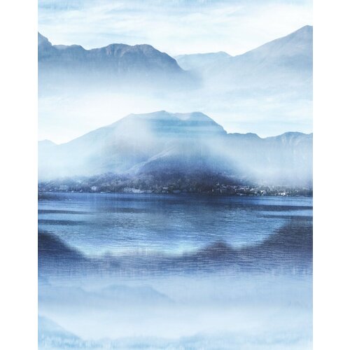 Noordwand Smart Art Easy Fotobehang blauw dorpje aan zee 47222 Noordwand Smart Art Easy Fotobehang blauw dorpje aan zee 47222