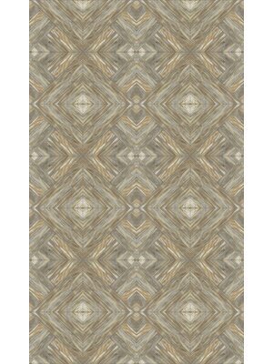 Noordwand Smart Art Easy Fotobehang hout in sierlijk ruitpatroon 47249
