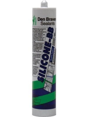 Den Braven Zwaluw Siliconenkit B&B + Sanitary - Bruin