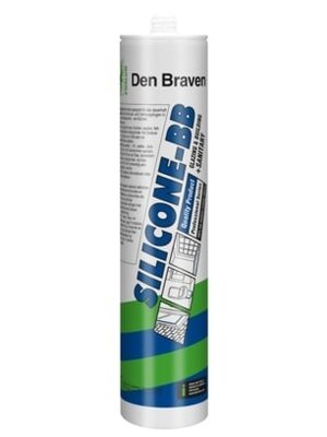 Den Braven Zwaluw Siliconenkit B&B + Sanitary - Grijs